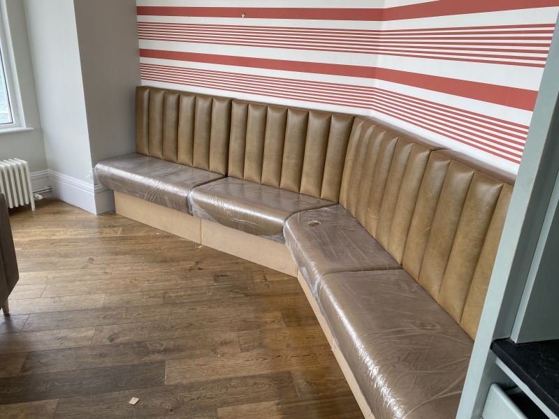 New seating area at watergate bay hotel perfect for watching the beach : Swipe To View More Images
