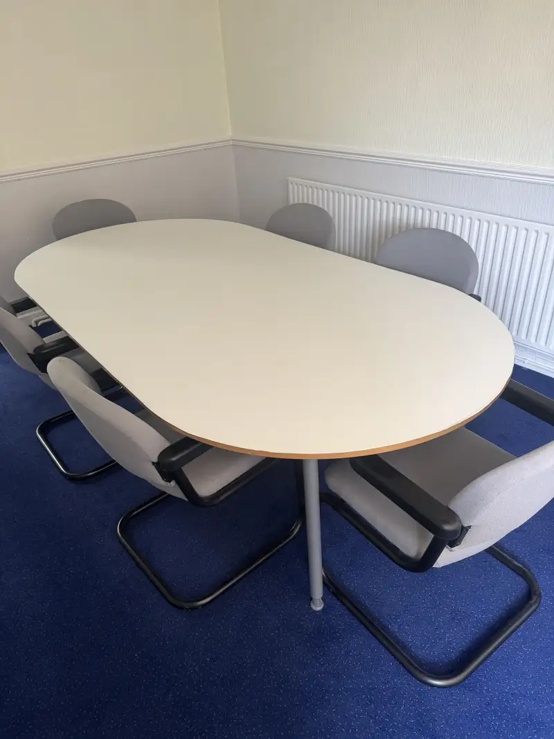 Re-upholstery of. Chairs for newton accountant’s Nottingham: Swipe To View More Images