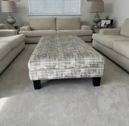 Large foot stool made 
1.8 mtrs x .9 mtr with bespoke legs …: Click Here To View Larger Image